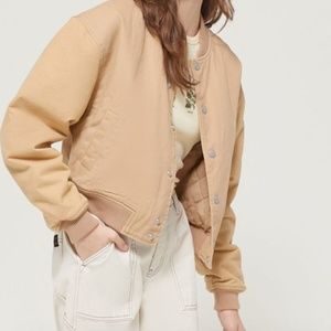 *BRAND NEW* BDG Lena Snap Button Varsity Jacket